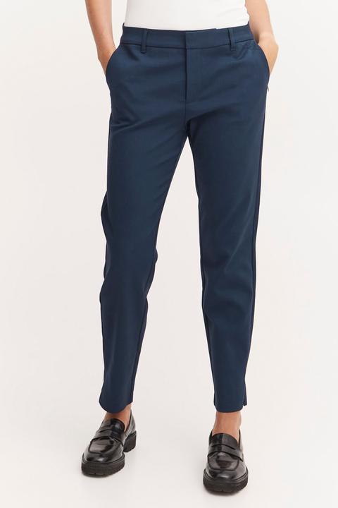 Actual product image Pulz Jeans Pulz - PZBINDY HW Pant - Trousers - 50206891 (38)