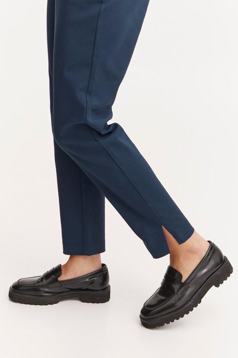 Actual product image Pulz Jeans Pulz - PZBINDY HW Pant - Trousers - 50206891 (38)