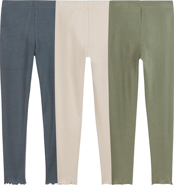 Image du produit La Redoute Collections 3er-Pack Leggings aus Rippstrick (86)