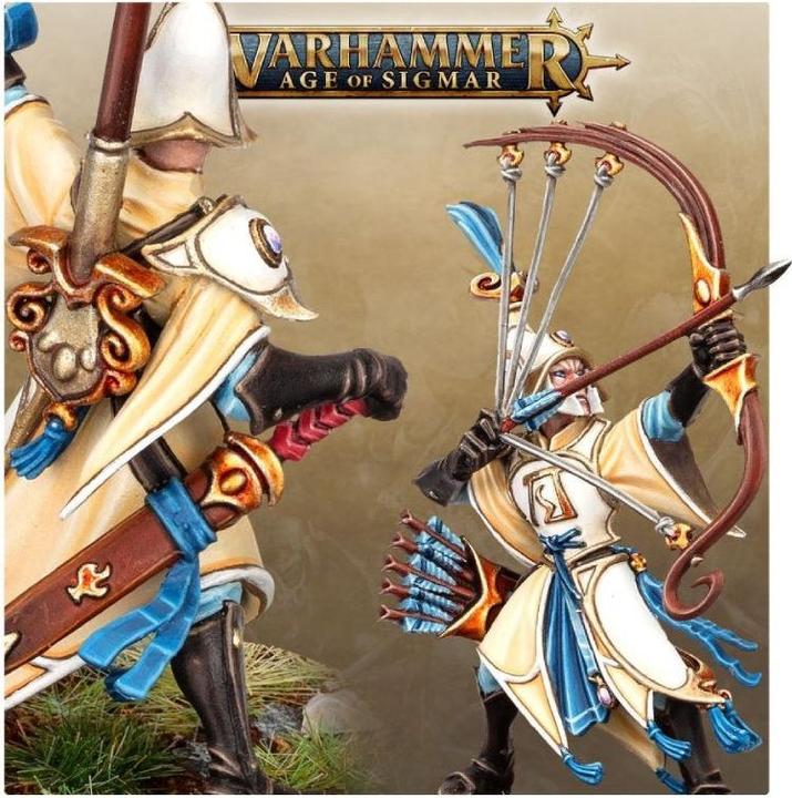 Actual product image Games Workshop Warhammer AoS Lumineth R-L: Vanari Auralan Sentinels