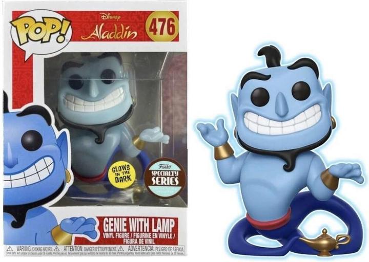 Image du produit Funko POP! Disney - Aladdin: Genie with Lamp GITD
