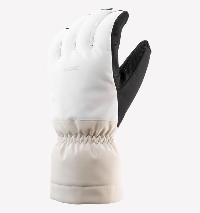 Produktbild Wedze Skihandschuhe Erwachsene warm - 500 weiss (L)