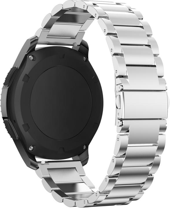 Produktbild Cadorabo Smartwatch Armband (22 mm, Edelstahl, iPhone 7)