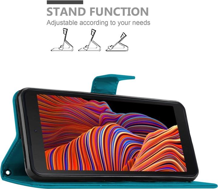 Image du produit Cadorabo Housse Flower Book (Samsung Galaxy Xcover 5)
