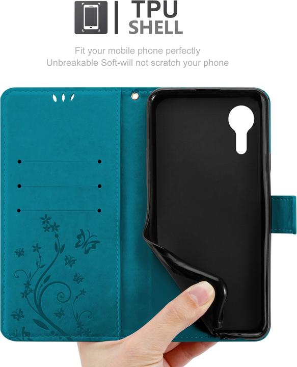 Image du produit Cadorabo Housse Flower Book (Samsung Galaxy Xcover 5)