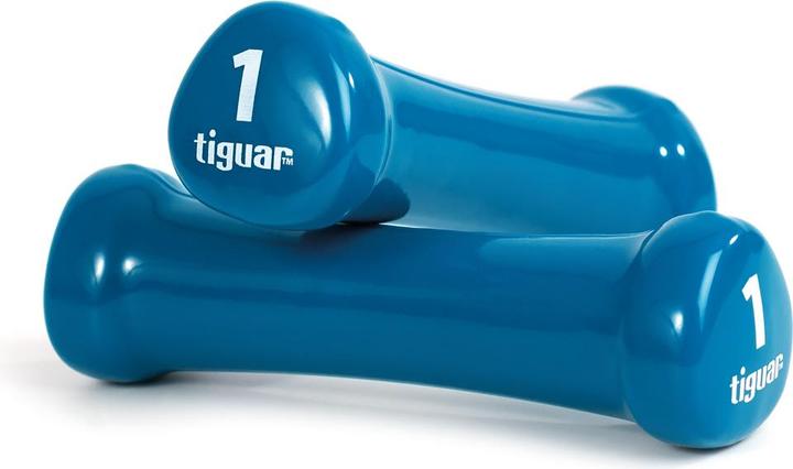 Image du produit Tiguar Haltères en vinyle (1 x 1 kg)