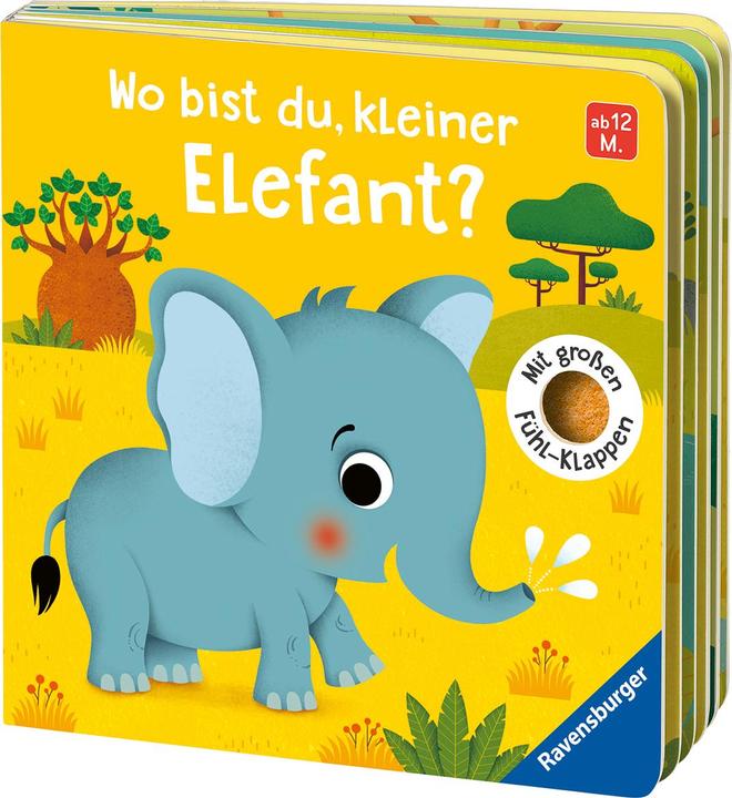 Image du produit Ravensburger Où es-tu, petit éléphant? (Allemand)