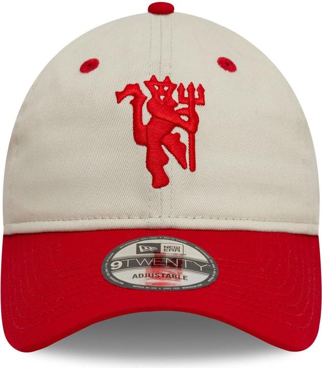 Actual product image New Era 9Twenty Adjustable Cap - Manchester United beige