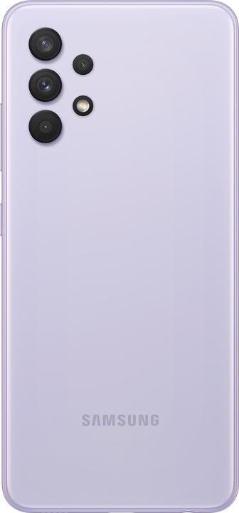 Actual product image Samsung Galaxy A32 EU (128 GB, Violet, 6.40", Dual SIM, 64 Mpx, 4G)