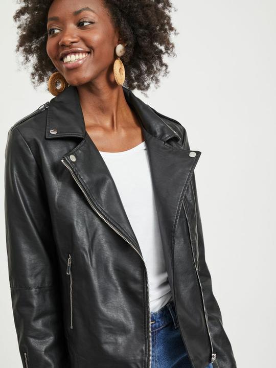 Actual product image Vila Biker Look Faux Leather Jacket (XXL)