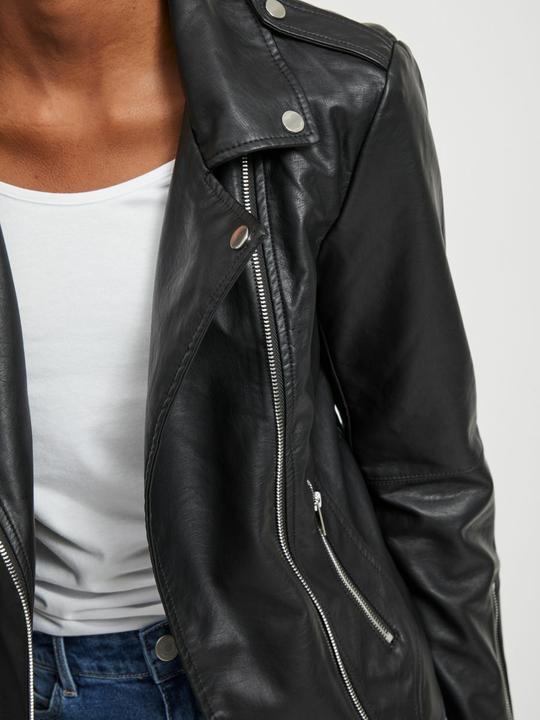 Actual product image Vila Biker Look Faux Leather Jacket (XXL)
