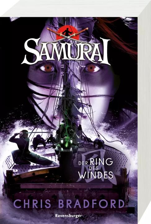 Immagine prodotto Ravensburger Samurai, Band 7: Der Ring des Windes (Tedesco, Chris Bradford, 2021)