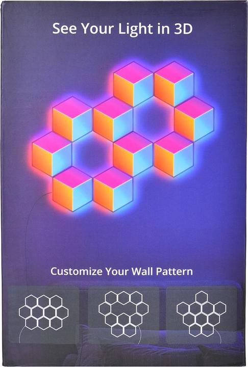 Actual product image Govee Glide Hexa Pro (0 lm)
