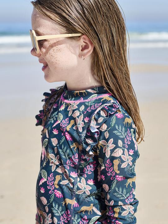 Actual product image Vertbaudet Mädchen Bade-Set: Shirt mit UV-Schutz & Badehose (86)
