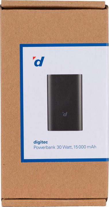 Actual product image Digitec Powerbank (15000 mAh, 30 W, 55.50 Wh)