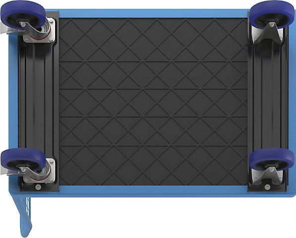 Image du produit eurokraft pro Chariot plate-forme à panneaux grillagés, L x l plate-forme 1200 x 800 mm (500 kg)
