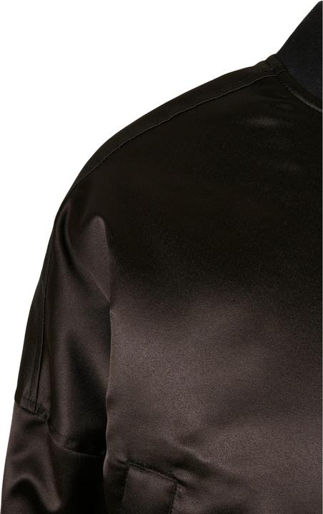 Actual product image Urban Classics Ladies Short Oversized Satin Bomber Jacket (XXL)