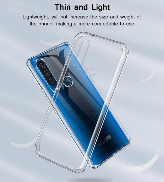 Produktbild Screenguard Motorola One Action Flexible TPU Clear Case (Motorola One Action)