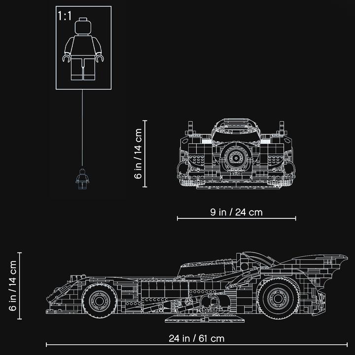 Produktbild LEGO 1989 Batmobile (76139, LEGO DC)