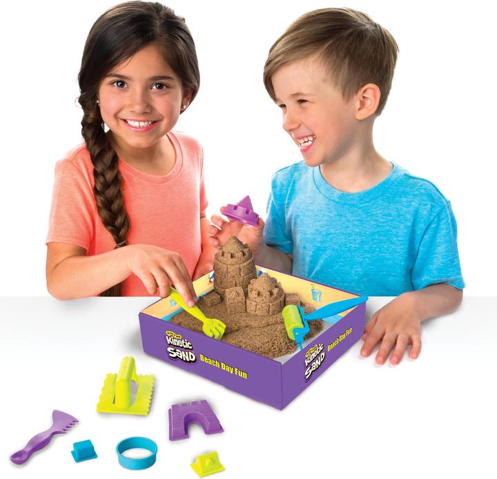 Actual product image Spin Master Kinetic Sand Beach Day Fun Kit