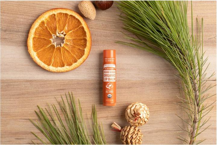 Produktbild Dr. Bronner's Lippenbalsam Orange-Ingwer (Balsam, 4 ml)