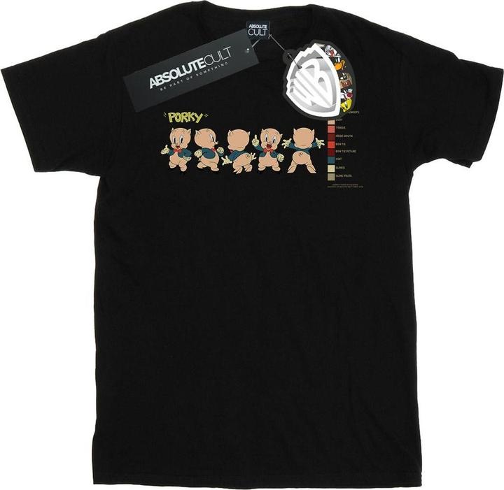 Produktbild Looney Tunes Porky Pig Colour Code TShirt (3XL)