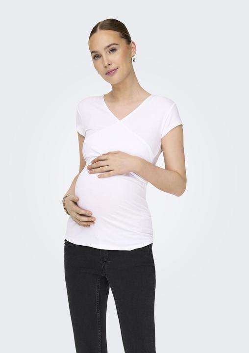 Produktbild Only Maternity Mama Wickeleffekt Oberteil Top (XXL)