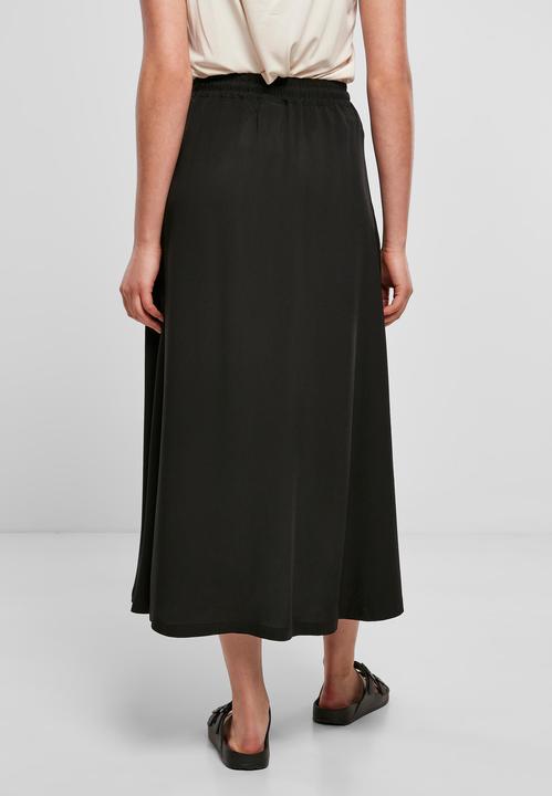 Image du produit Urban Classics Ladies Viscose Midi Skirt (L)