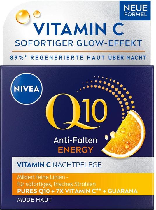 Image du produit NIVEA Q10 Energy anti-rides (50 ml, Baume visage)