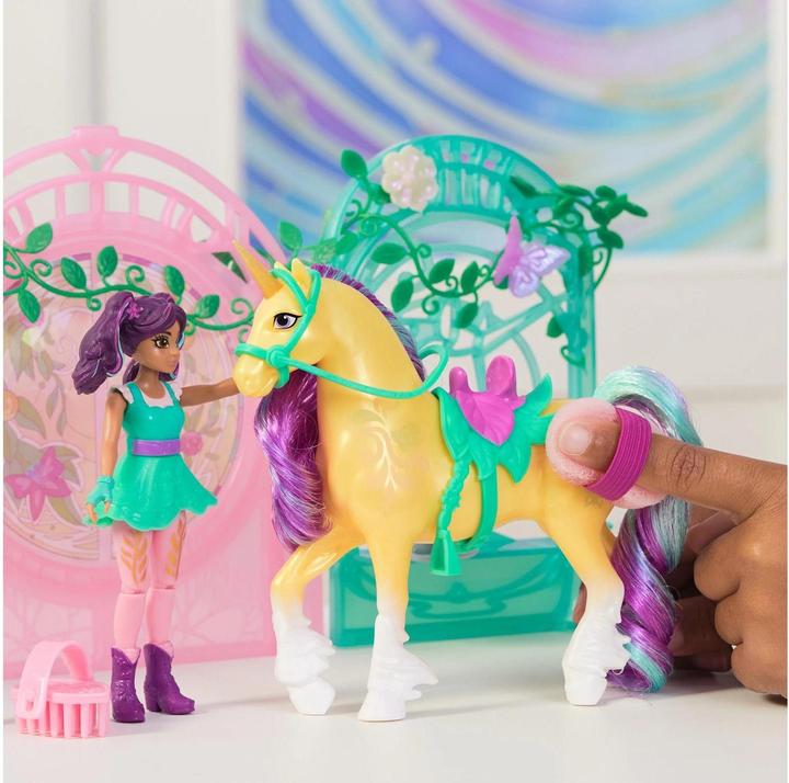 Image du produit Unicorn Academy - Kit de jeu d'écurie pour petite poupée Ava & Leaf
