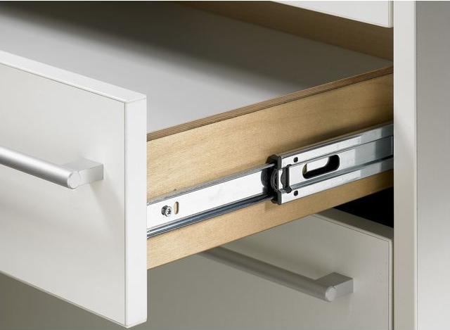 Produktbild Hettich Schubladenschiene Vollauszug 400 mm chromatiert 2 Stück
