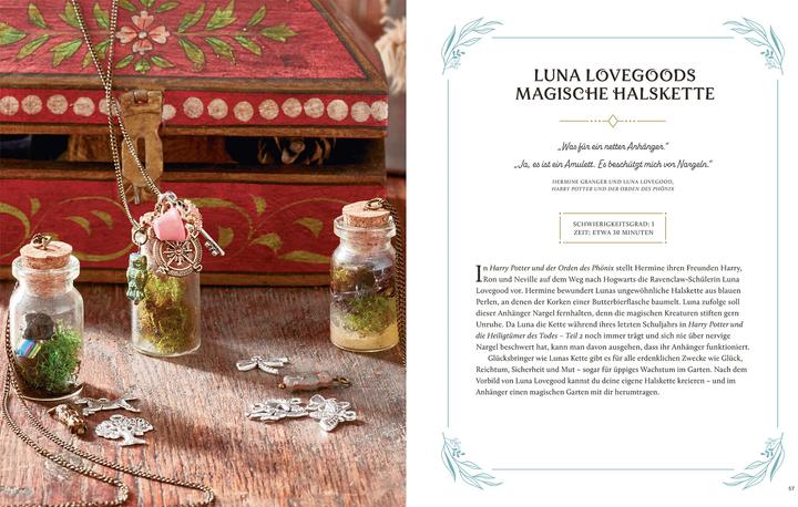 Actual product image Panini Harry Potter Kräuterkunde - Terrarien, DIY-Projekte, Garten (German, Jim Charlier, Jody Revenson., 2023)