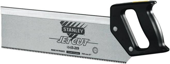 Actual product image Stanley Jet-Cut 350 mm backsaw