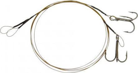 Immagine prodotto Stucki Fishing Excell'Steel Stahlvorfach montiert 3-Angel 40cm (7 kg)