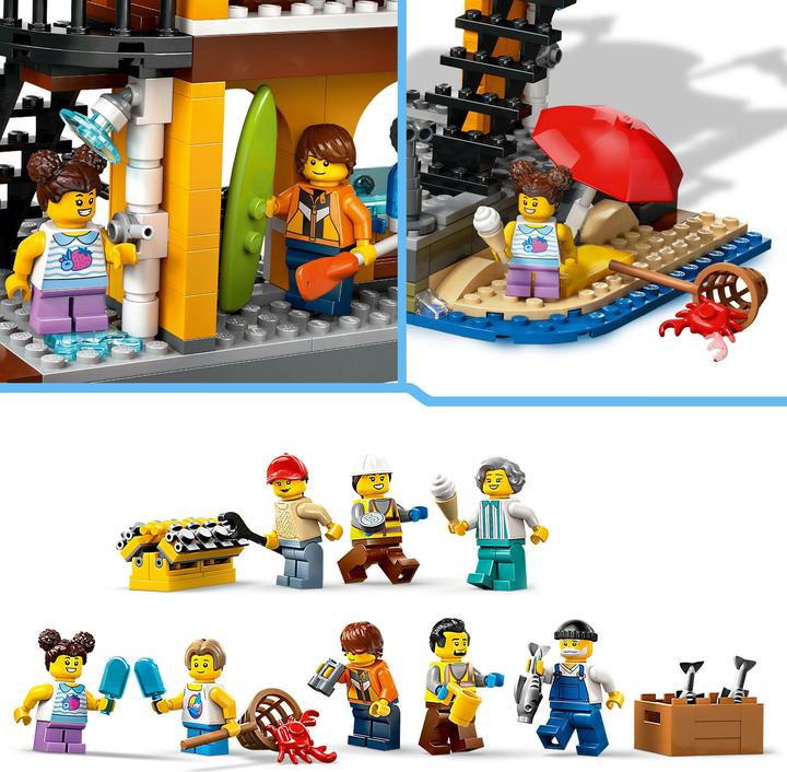Actual product image LEGO 60422 Harbour with cargo ship (60422, LEGO City)