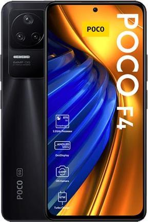 Actual product image Xiaomi Poco F4 (128 GB, Night Black, 6.67", Dual SIM, 64 Mpx, 5G)