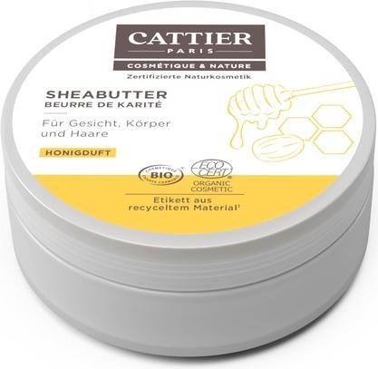 Image du produit Cattier Soins du corps Beurre de karité parfumé au miel 100 g (Crème pour le corps)