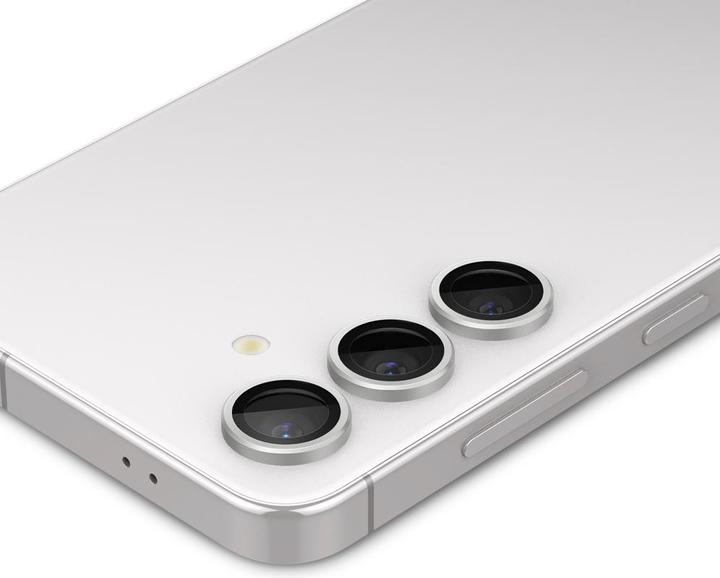 Actual product image Spigen Galaxy S24 Plus Camera Lens Protector EZ Fit GLAS.tR Optik Pro 2PCS Marble Grey (2 Piece, Samsung Galaxy S24+)
