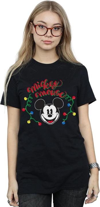 Produktbild Disney Mickey Mouse Christmas Light Bulbs TShirt (XL)