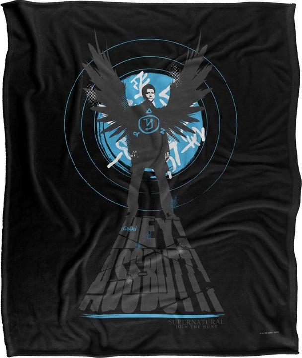 Produktbild Supernatural Decke Hey Assbutt (152 x 127 cm)