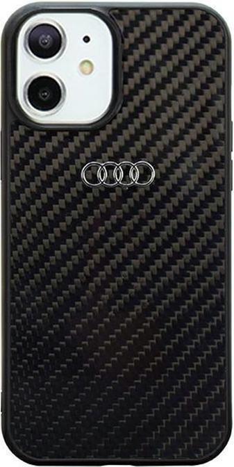 Produktbild Audi Carbon Fiber iPhone 11 / Xr 6.1" czarny/black hardcase AU-TPUPCIP11-R8/D2-BK (Apple iPhone 11)
