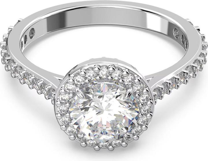Swarovski Constella Cocktail Round Pavé Ring Silber
