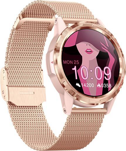 Image du produit EKO Montre connectée 5.1 avec antivol et bracelet milanais en acier inoxydable