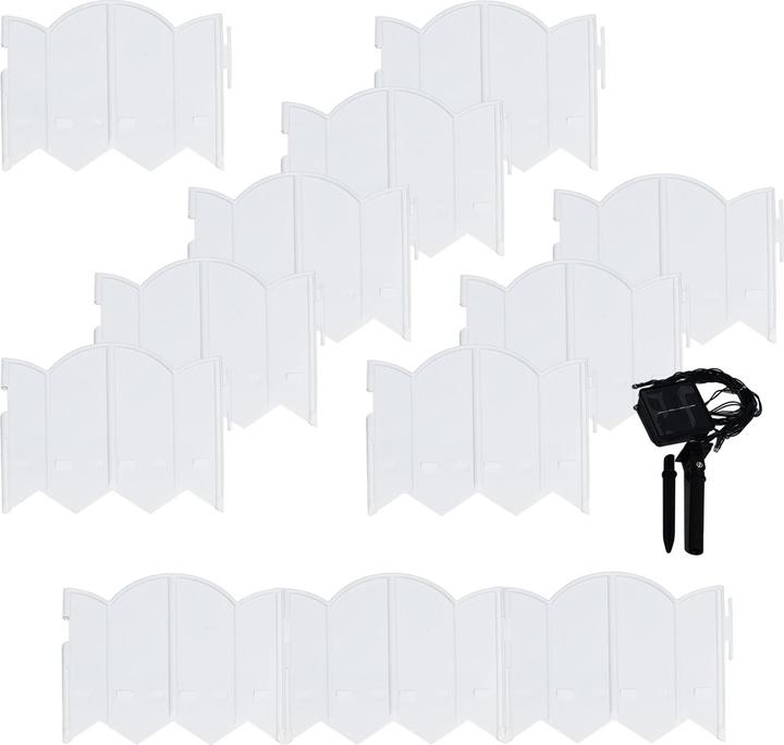 Actual product image HTI-Living Beetumrandung Nessa Solar Cloud 12-teilig Weiss (252 cm)