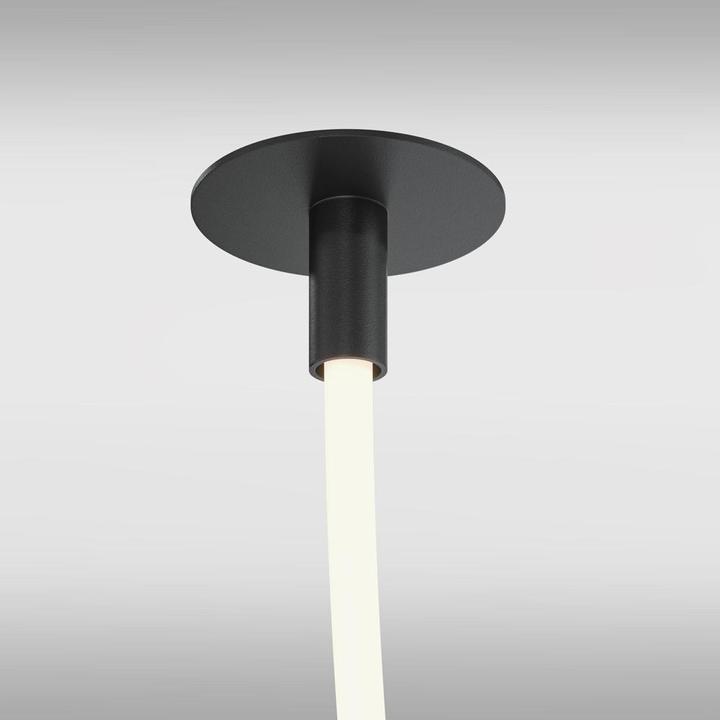 Immagine prodotto Maytoni Lampada a sospensione Tau LED, luce a sospensione 40W nero bianco caldo (2200 lm)