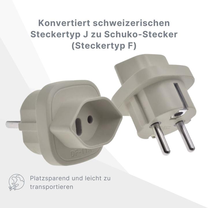 Immagine prodotto Hermex Adattatore presa Svizzera a Schuko
