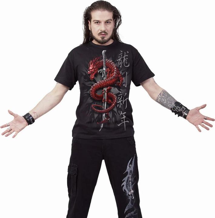 Produktbild Spiral Oriental Dragon TShirt (L)