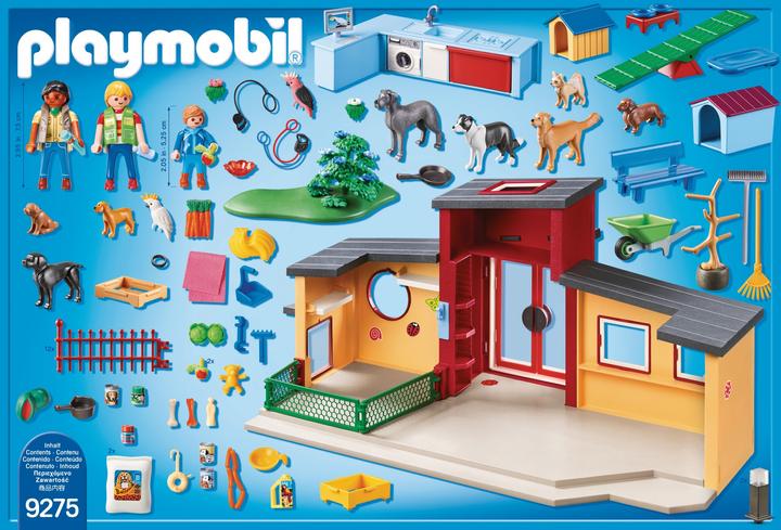 Actual product image Playmobil City Life Animal Hotel Pfötchen (9275, Playmobil City Life)