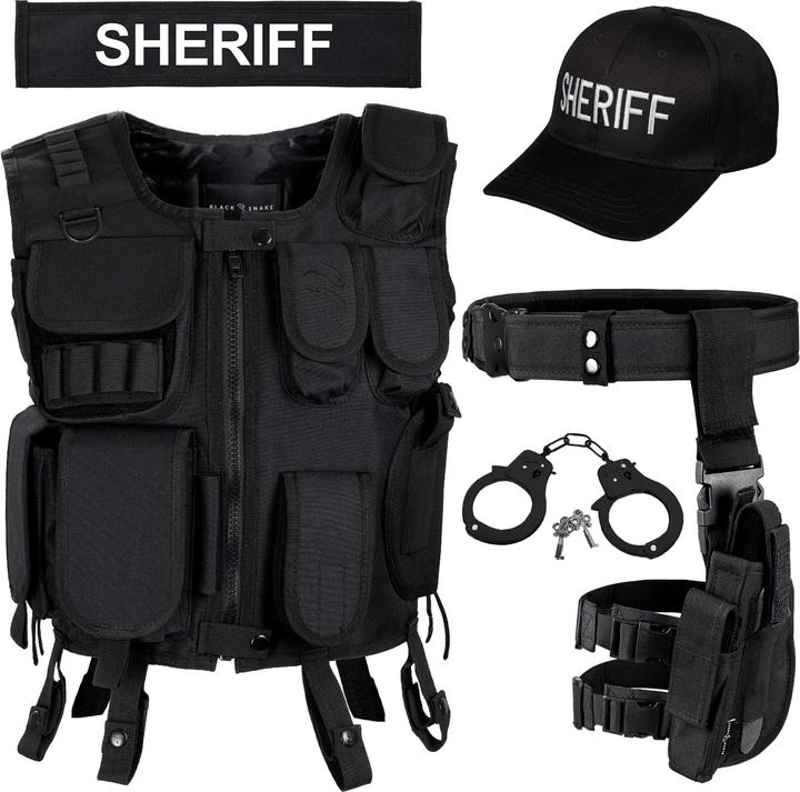 Actual product image Black Snake costume (S)