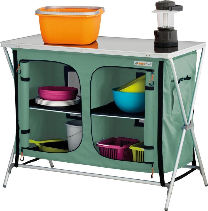 Image du produit Eurotrail Armoire de camping Bonaire Vert/Noir